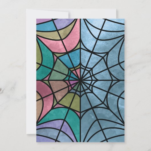 Spider Web Invitation 招待状 (裏面)