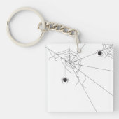 spider web net キーホルダー (正面)