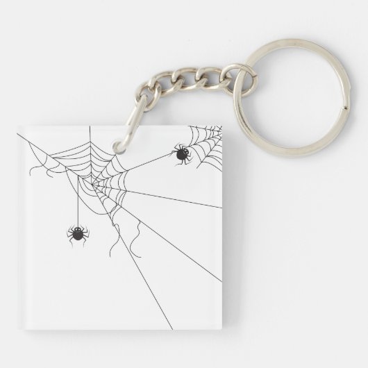 spider web net キーホルダー (裏面)