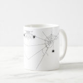 spider web net コーヒーマグカップ (正面右)