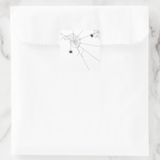 spider web net スクエアシール (バッグ)