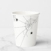 spider web net 紙コップ (裏面)