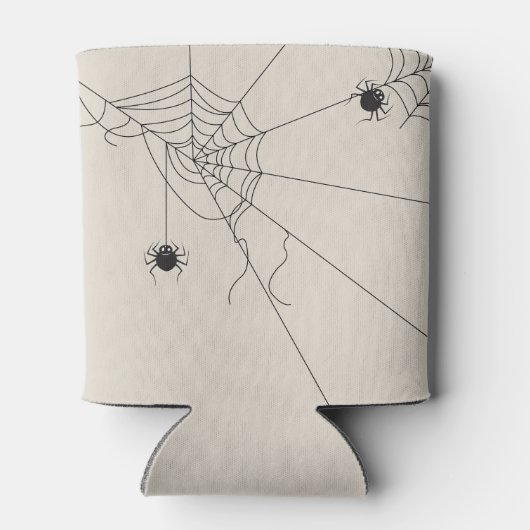 spider web net 缶クーラー (裏面)