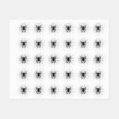 SpiderGremlin's Web Custom-Cut Vinyl Stickers ラベル (シート)