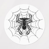 SpiderGremlin's Web Custom-Cut Vinyl Stickers ラベル (デザイン1)