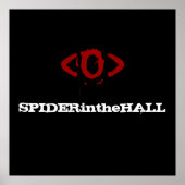 SPIDERinHALLアイポスター ポスター (正面)