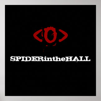 SPIDERinHALLアイポスター ポスター