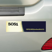 SPIDERinHALL 5051バンパーステッカー バンパーステッカー (車上)