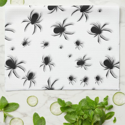 Spiders キッチンタオル (折り畳み)