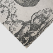 Spiders and Skull  Victorian Tissue Paper 薄葉紙 (詳細)