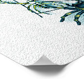 Spiders On My Canvas Print ポスター (角)