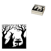 Spiders, Toadstools and Witches ラバースタンプ (押印)