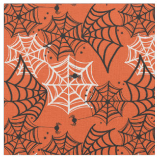 Spiderwebのくものハロウィンのおもしろいな衣裳 ファブリック