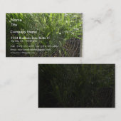 Spiderwebは午前中露で覆いました 名刺 (正面/裏面)