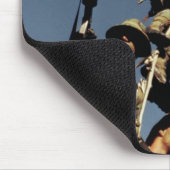 SPIEの装備の海兵隊員。 ロープ装置 マウスパッド (コーナー)