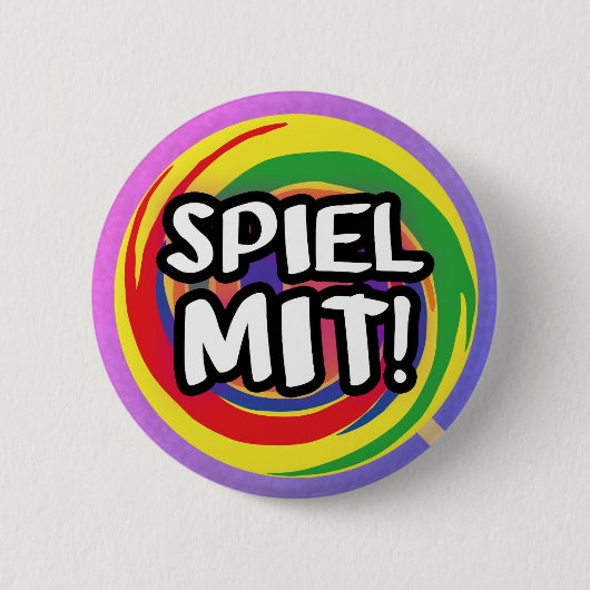 Spiel mit mir Logo BUTTON 缶バッジ (正面)