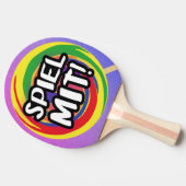 Spiel mit Tischtennisschläger 卓球ラケット (横)