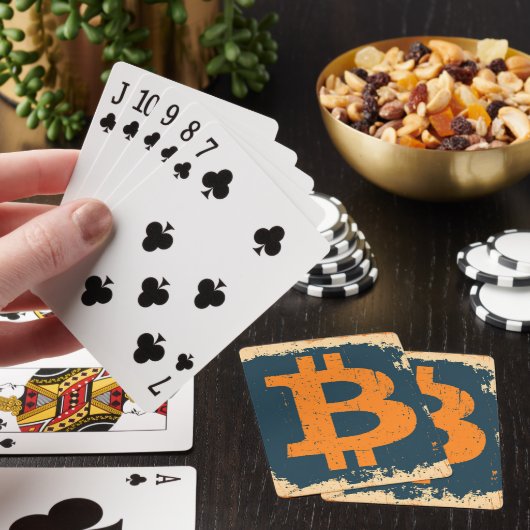 Spielkarten Bitcoin トランプ (インサイチュ)