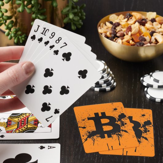 Spielkarten Bitcoin トランプ (インサイチュ)