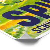 Spiez，スイス，旅行ポスター ポスター (角)