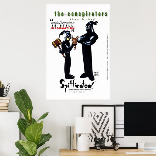 Spiffeled – 共謀者 ポスター (ホームオフィス)