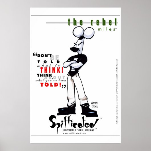 Spiffeled – 反逆者 ポスター (正面)