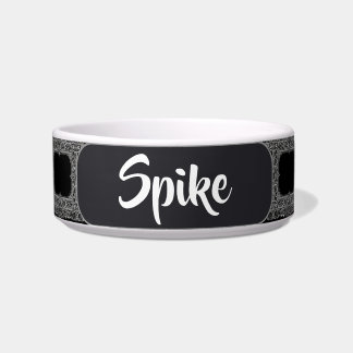 "SPIKE" 名入れ 750ml 陶器製 ペット用食器 ボウル