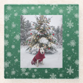 Spike "Let it snow" ガラスコースター