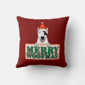 Spike "Let it snow" クッション (裏面)