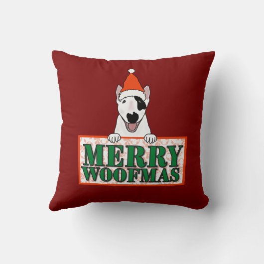 Spike "Let it snow" クッション (裏面)