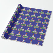 Spike "Merry Woofmass" gift wrap ラッピングペーパー (アンロールド)