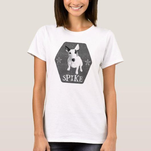 Spike, the coolest English Bull Terrier Tシャツ (正面)