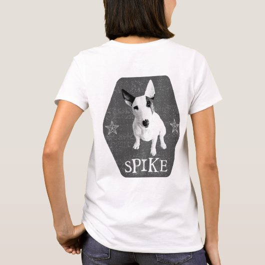 Spike, the coolest English Bull Terrier Tシャツ (裏面)