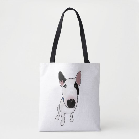 Spike the English Bull Terrier トートバッグ (正面)
