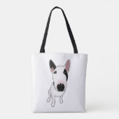 Spike the English Bull Terrier トートバッグ (裏面)