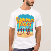 Spike the Sun: Summer Vibes Unleashed Tシャツ (正面)