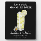 Spiked Lemonade ・ PERSONALIZE this Signature Drink フォトプラーク (正面)