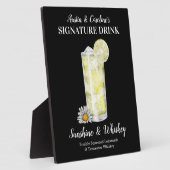 Spiked Lemonade ・ PERSONALIZE this Signature Drink フォトプラーク (側面)