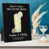 Spiked Lemonade ・ PERSONALIZE this Signature Drink フォトプラーク (側面)