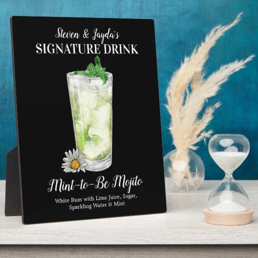 Spiked Lemonade ・ PERSONALIZE this Signature Drink フォトプラーク (側面)