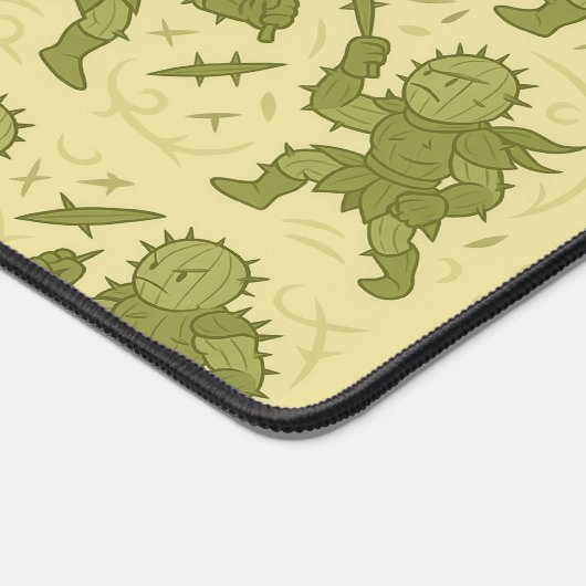 Spiked Plant Fighter  デスクマット (コーナー)