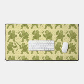 Spiked Plant Fighter デスクマット (キーボード&マウス)