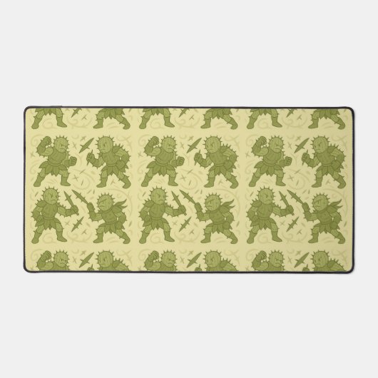Spiked Plant Fighter  デスクマット (正面)