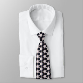 Spiked Stars Black Neck Tie ネクタイ