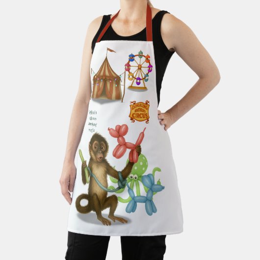 Spike's balloon monkey magic エプロン (インサイチュ)