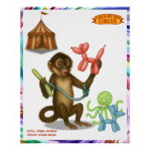 Spike's balloon monkey magic ポスター (正面)