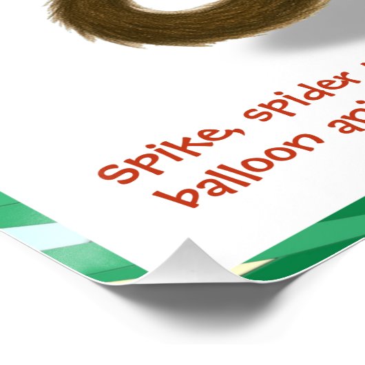 Spike's balloon monkey magic ポスター (コーナー)