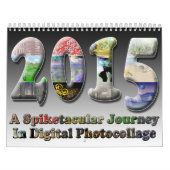 Spiketacularの2015年の超現実的な芸術のカレンダー! カレンダー (カバー)