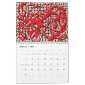 Spiketacularの2015年の超現実的な芸術のカレンダー! カレンダー (2月 2027)