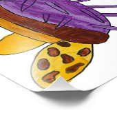 Spikey sea turtle print フォトプリント            (角)